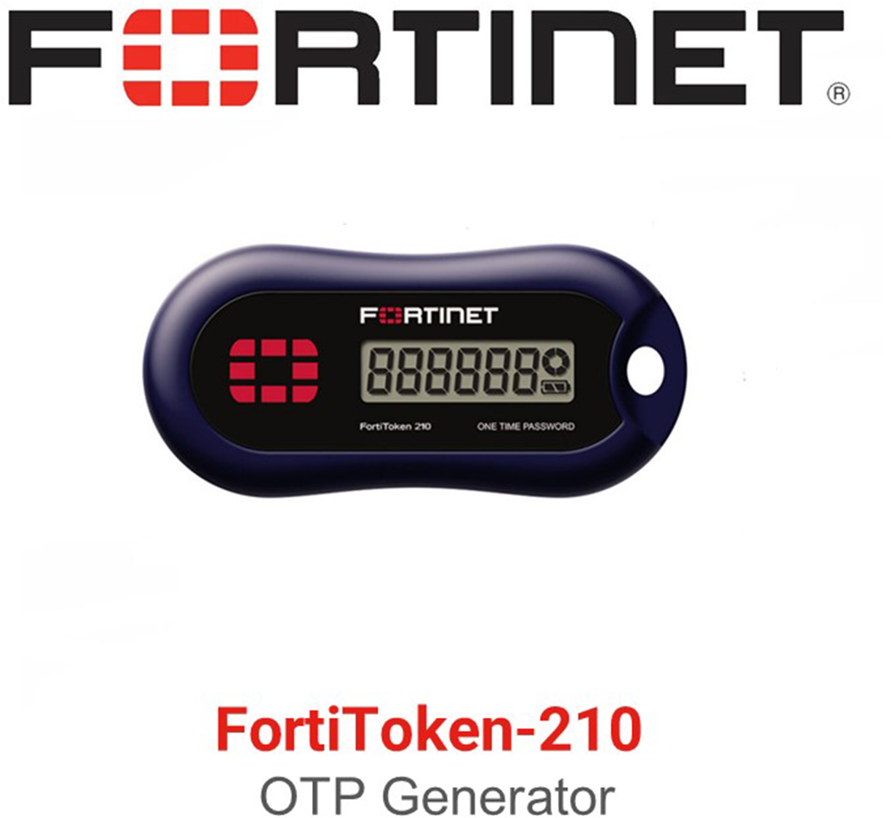 Fortinet FortiToken 200 OTP Generator Ansicht von oben