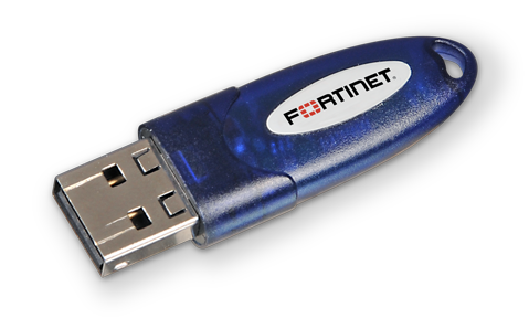 Fortinet FortiToken 300 OTP + PKI Generator Ansicht von Rechts