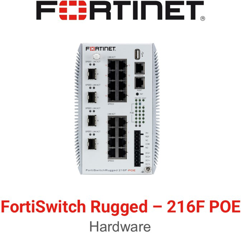 Fortinet FortiSwitch 216F Rugged POE