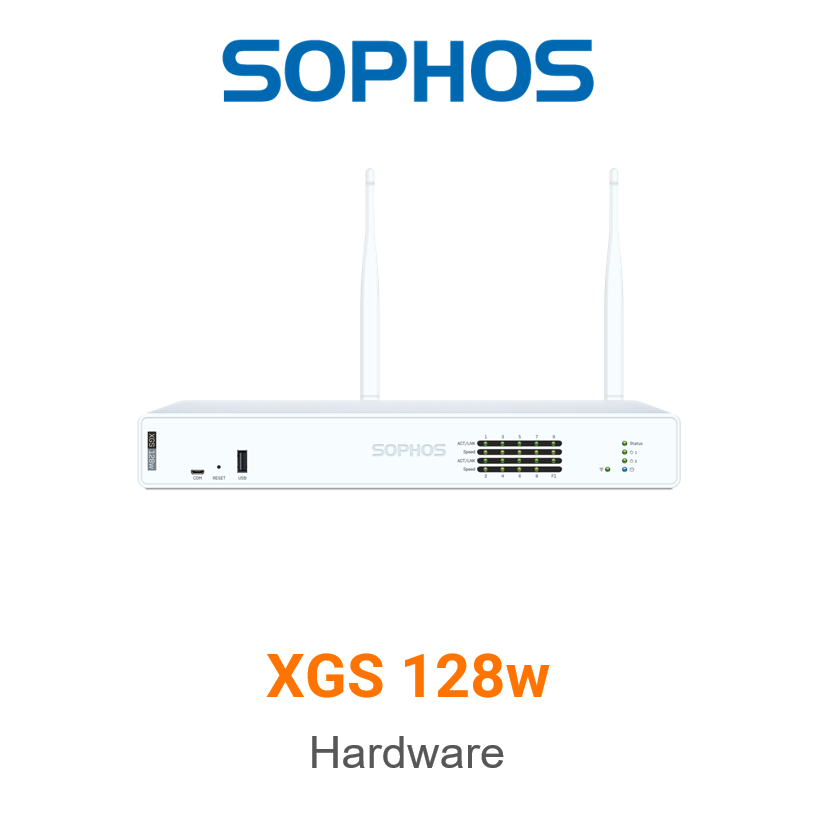 Sophos XGS 128w Firewall Hardware Vorderseite