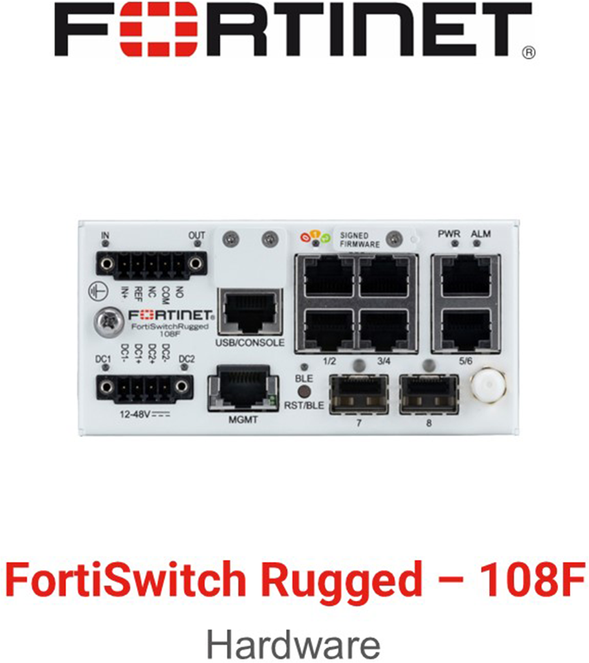 Fortinet FortiSwitch 108F Rugged