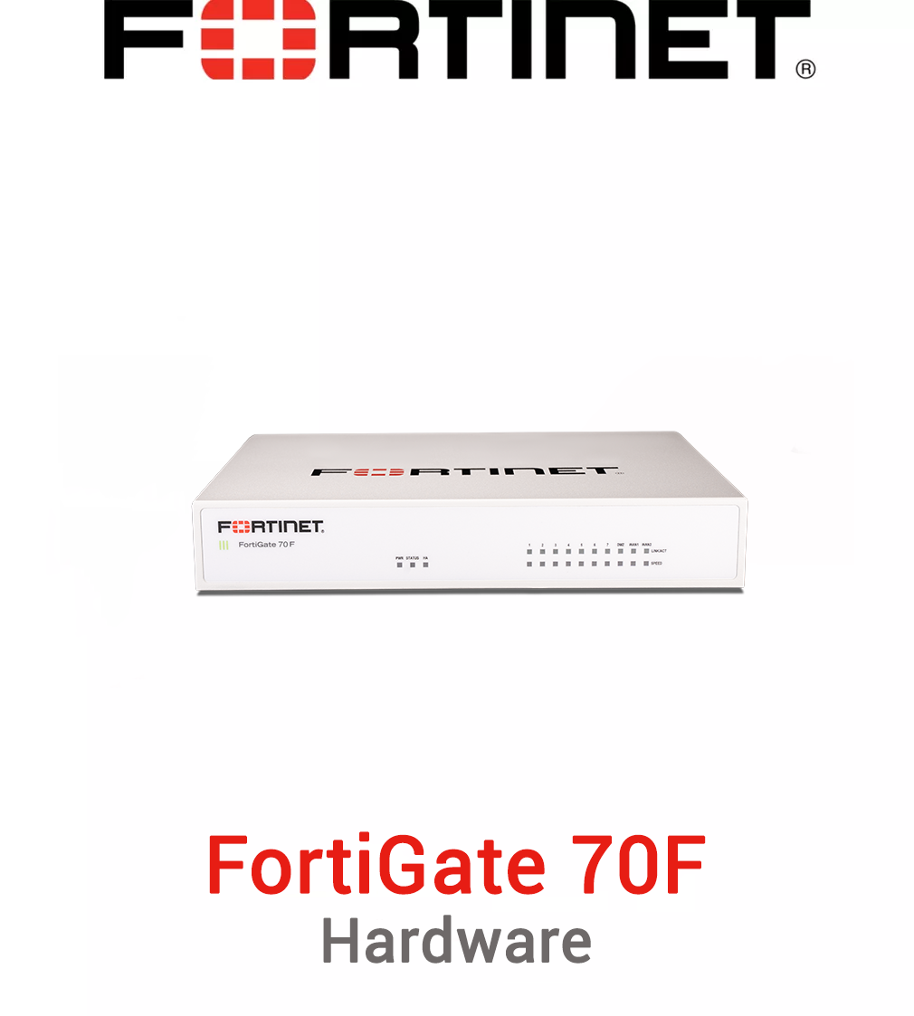 Fortinet FortiGate 70F Firewall Hardware Vorderseite