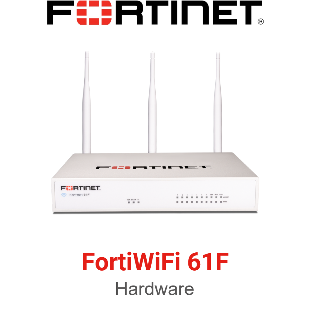 Fortinet FortiWiFi 61F Firewall Hardware Vorderseite